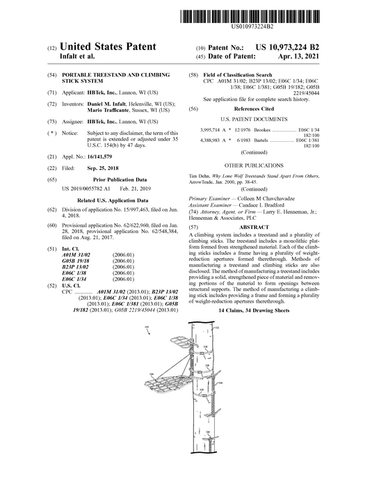 U.S. PATENT 10,973,224 B2