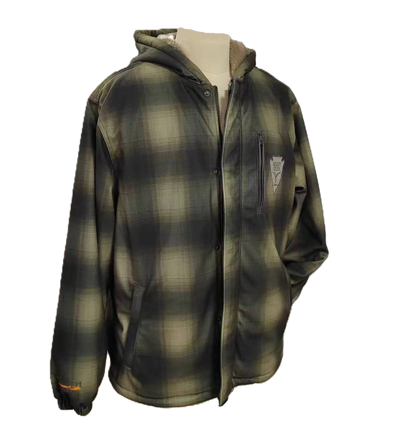 Load image into Gallery viewer, STEALTH OUTDOORS®  BEAST GEAR PLAID HOODED JACKET
