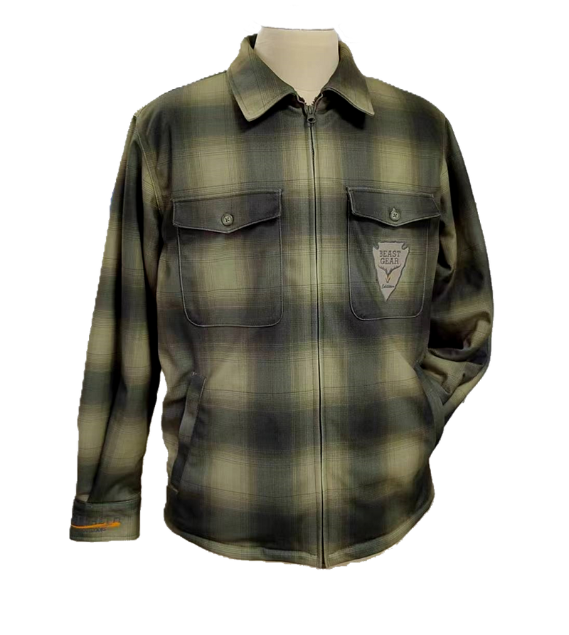 Load image into Gallery viewer, STEALTH OUTDOORS®  BEAST GEAR PLAID SHIRT JAC
