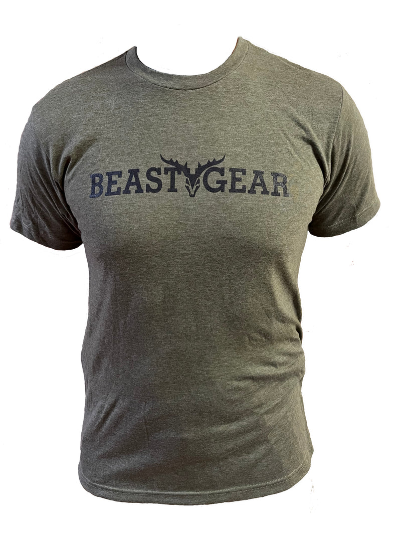 Load image into Gallery viewer, MILITARY GREEN T-SHIRT
