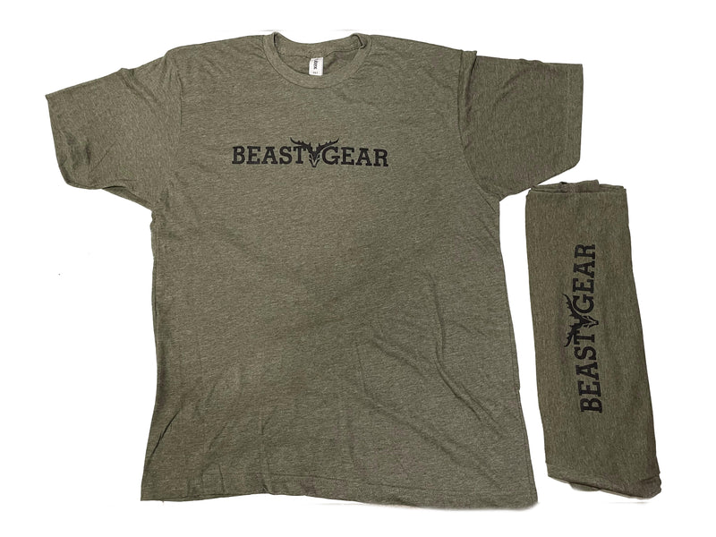 Load image into Gallery viewer, MILITARY GREEN T-SHIRT