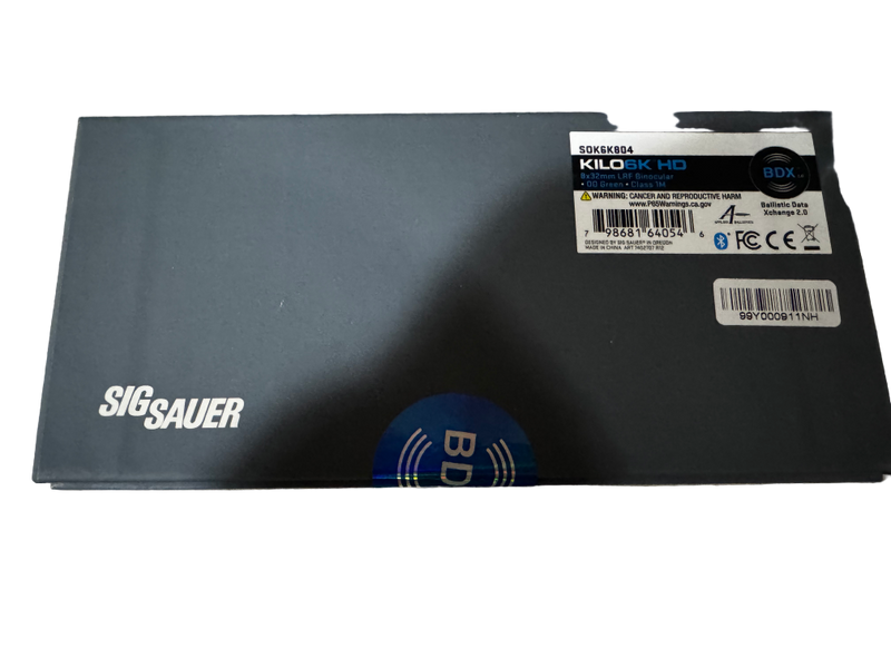 Load image into Gallery viewer, SIG SAUER KILO6K-HD Range Finding Binoculars - NIB
