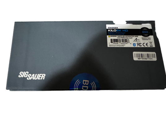 SIG SAUER KILO6K-HD Range Finding Binoculars - NIB