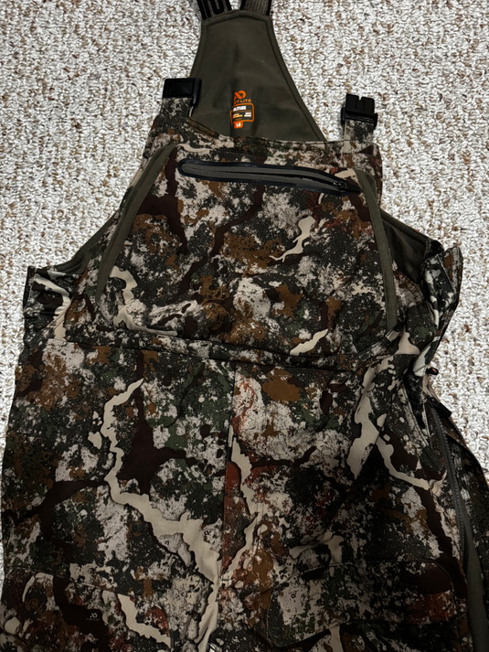 FirstLite Men's Solitude Insulated Bib Pant - Specter (L)