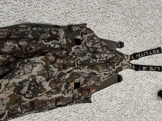 FirstLite Men's Solitude Insulated Bib Pant - Specter (L)