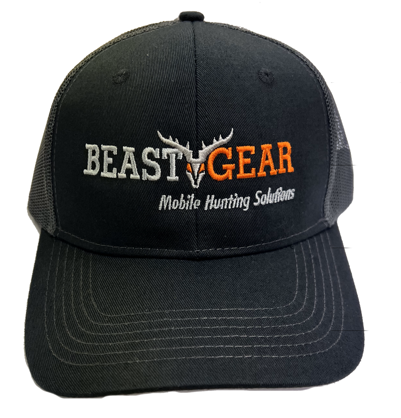 BEAST GEAR BLACK MESH CAP