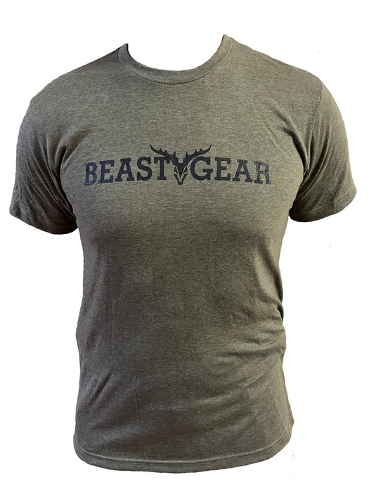BEAST GEAR MILITARY GREEN T-SHIRT – Hunting Beast Gear